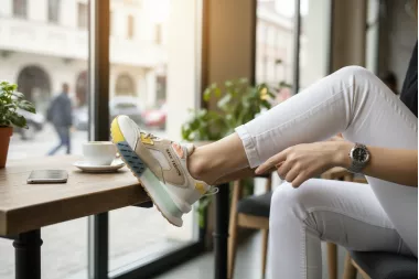 Adidasi dama casual bej CL2312 N7-4